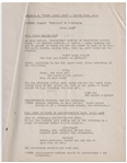 Moe Howard's 31pp. Script Dated October 1938 for The 1939 Stooges Film ''We Want Our Mummy'' -- With Numerous Annotations in Moe's Hand Including Pencil Signatures -- Good to Very Good Condition